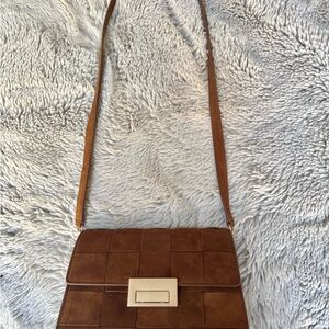 Loeffler Randall Tan Leather Shoulder Bag